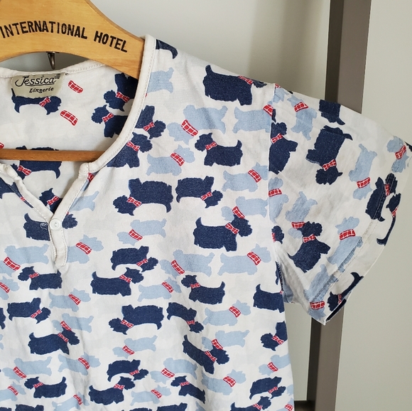 Jessica Lingerie Scottish Terrier Dog Nightgown - Picture 2 of 6